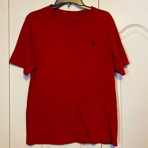 Boys Polo Ralph Lauren Red Tshirt Xlarge 18-20